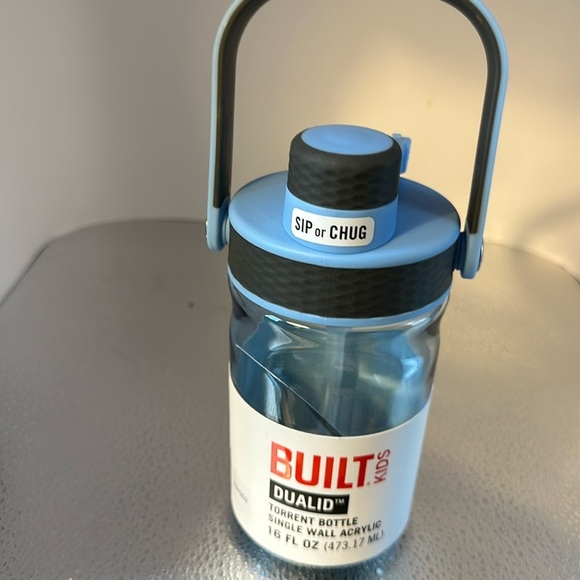 Built kids Other - Built kids DUALID water bottle single wall acrylic 16 fluid ounces.  NWT​